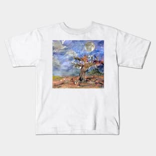 Withered tree Kids T-Shirt
